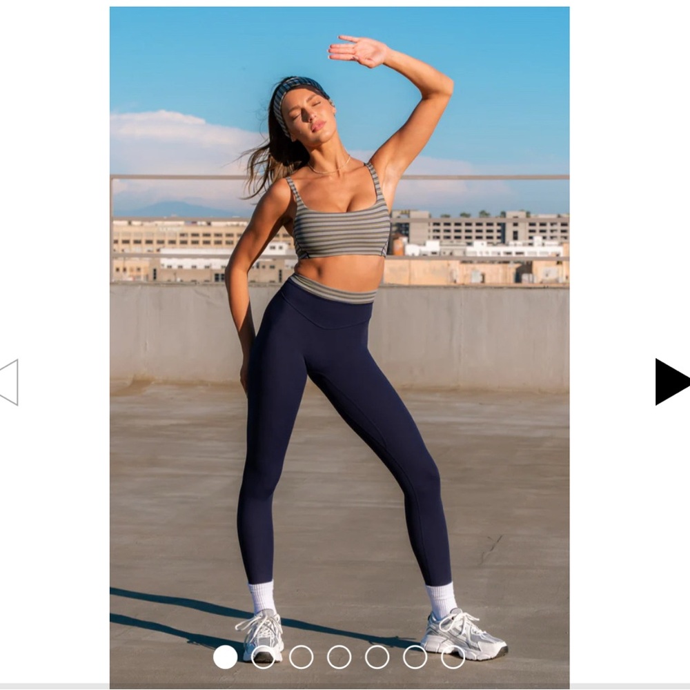 Cloud II Accent Pant Navy Women's Leggings